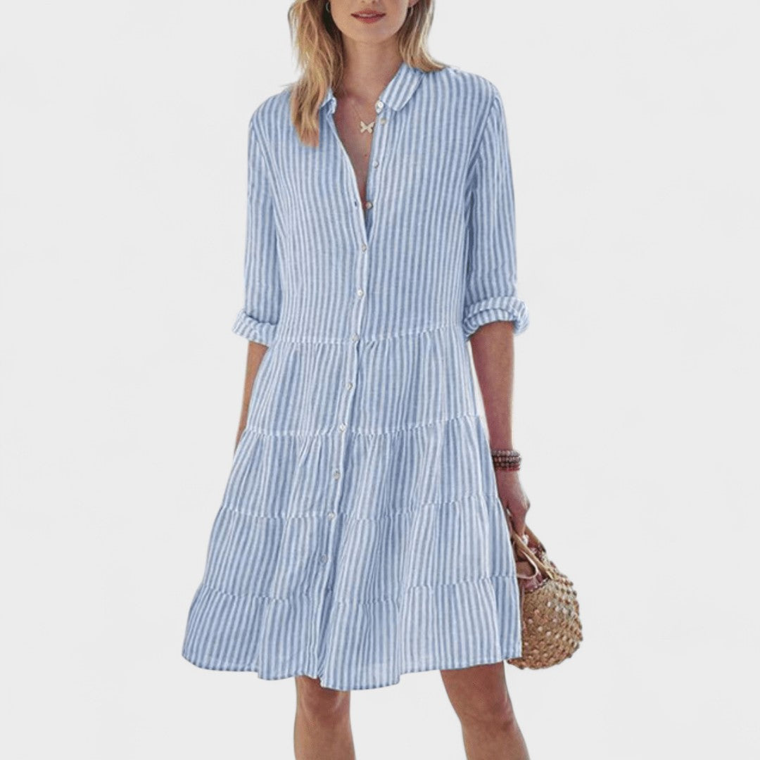 Sara | Robe d'été à rayures