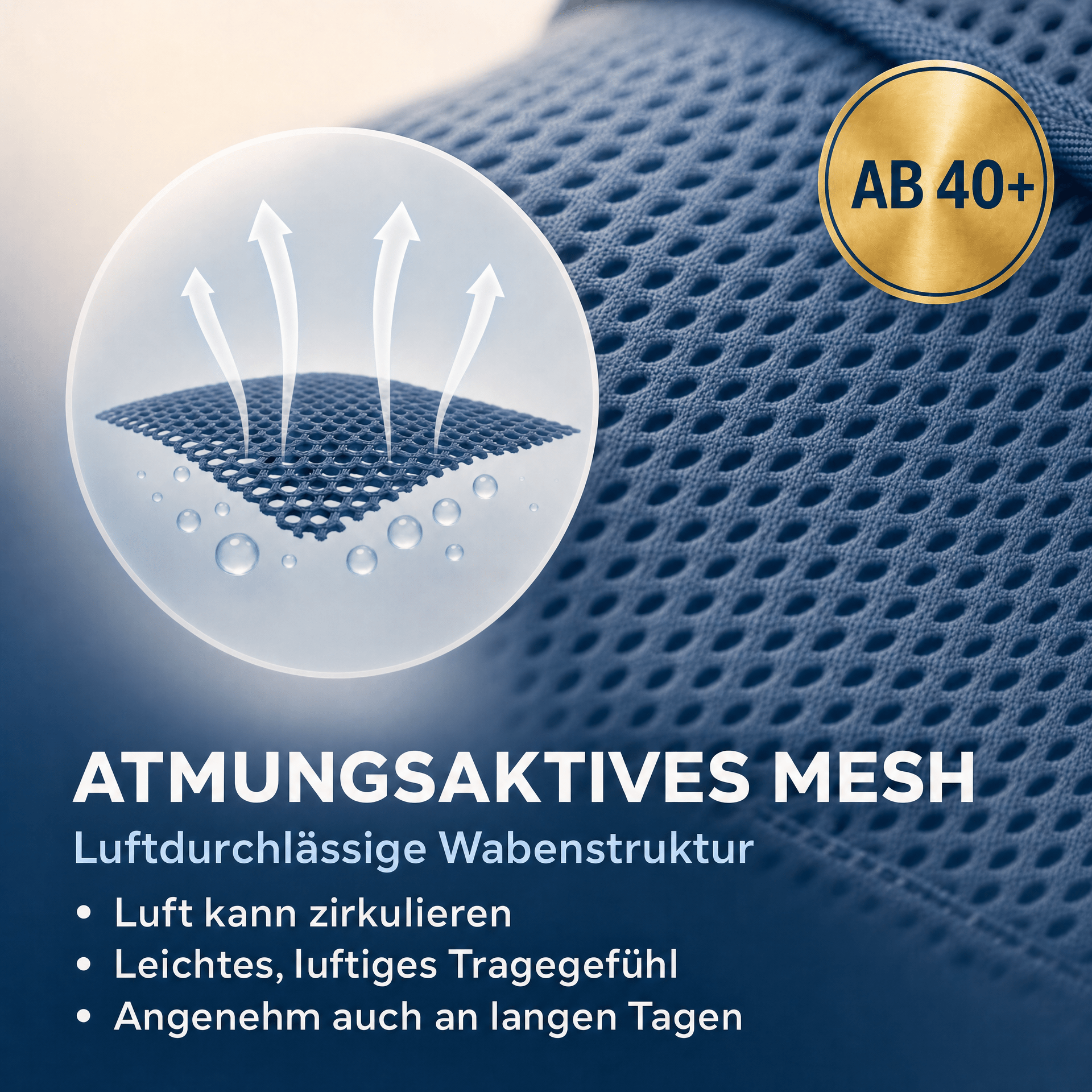 Leichte Komfortschuhe mit Klettverschluss – Atmungsaktiv, bequem & einfach anzuziehen