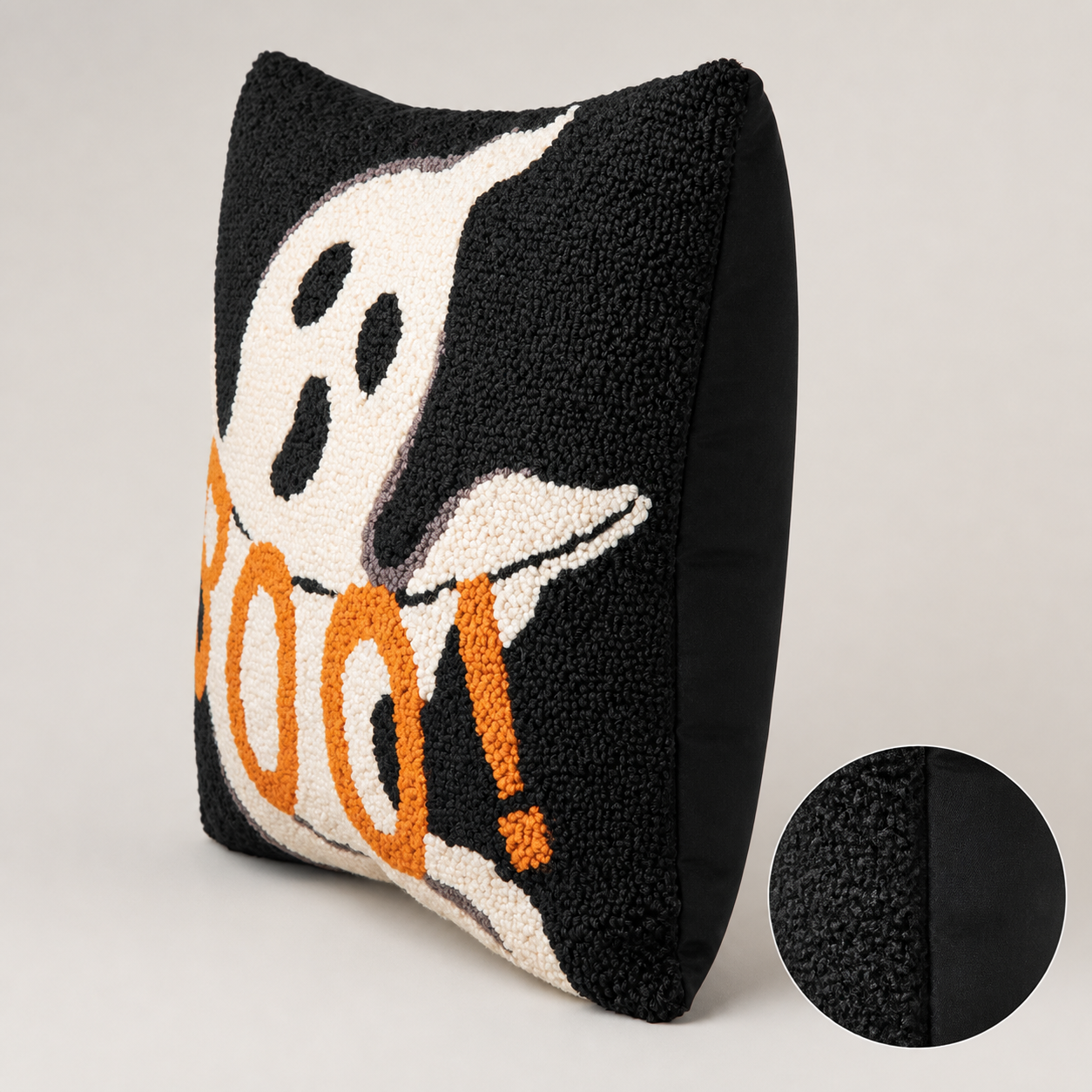 👻 Douceur d’Halloween | Coussin fantôme BOO de 35 cm - présentation 8