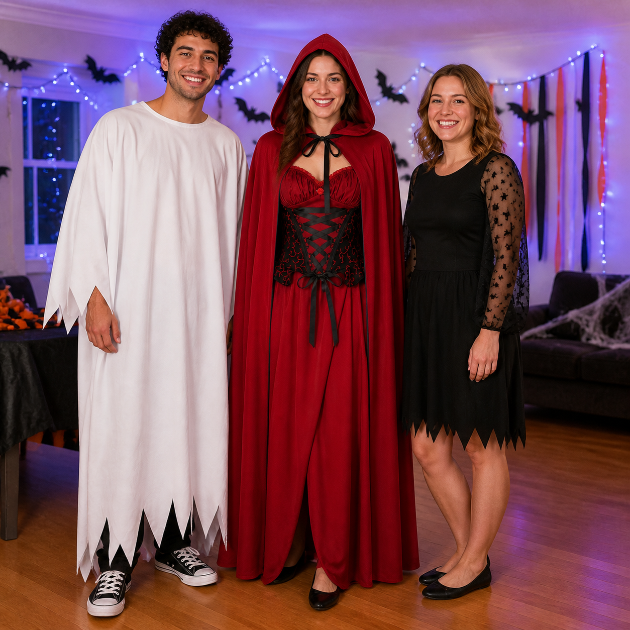 Tenue lors d'un rassemblement d'Halloween