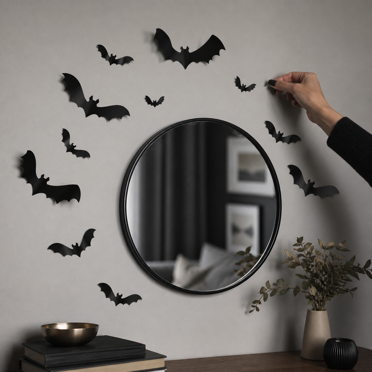 Autour d'un miroir