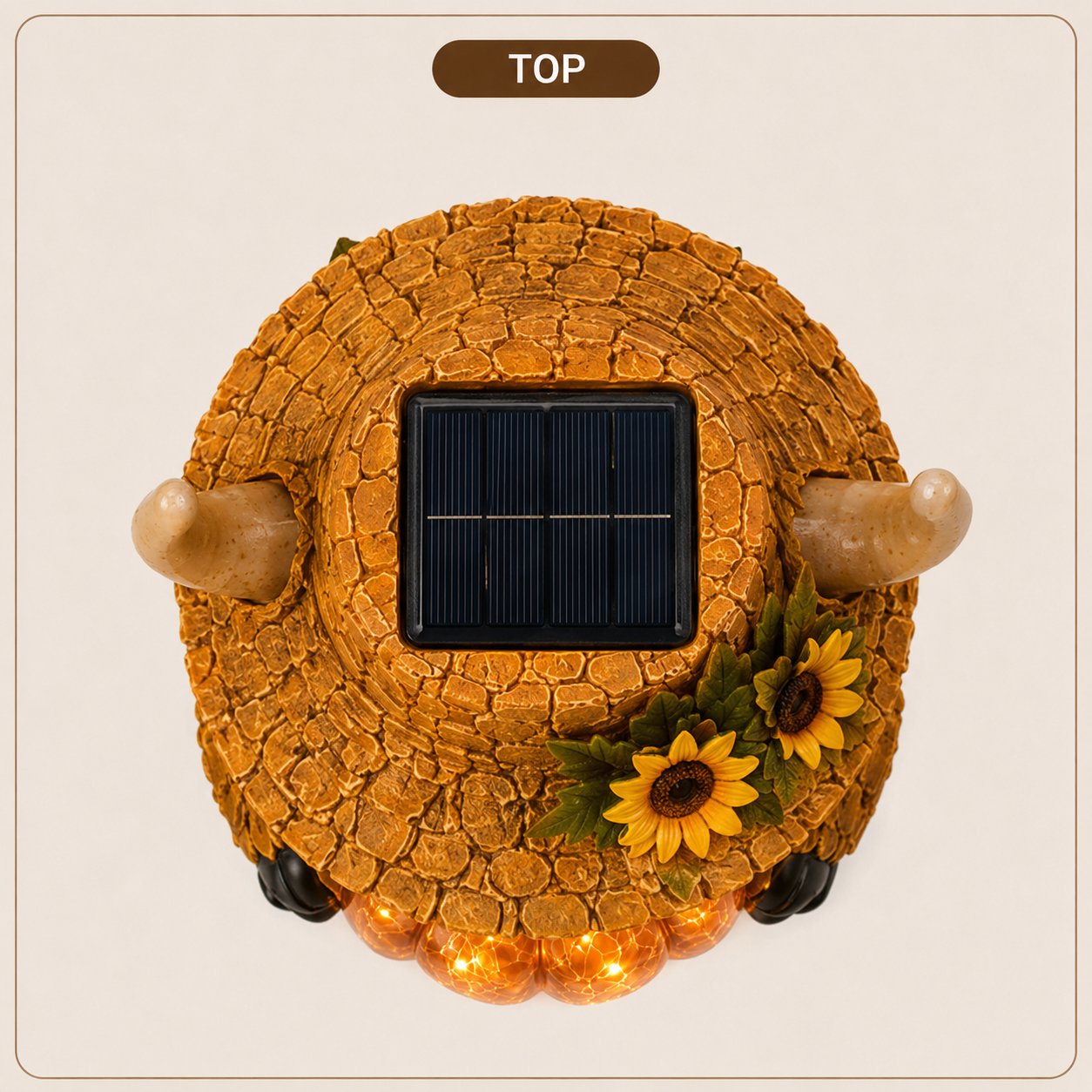 🎃🐮 Solar Highland Cow Pumpkin Light – Adorable Halloween Garden Decor with Magical Solar Glow
