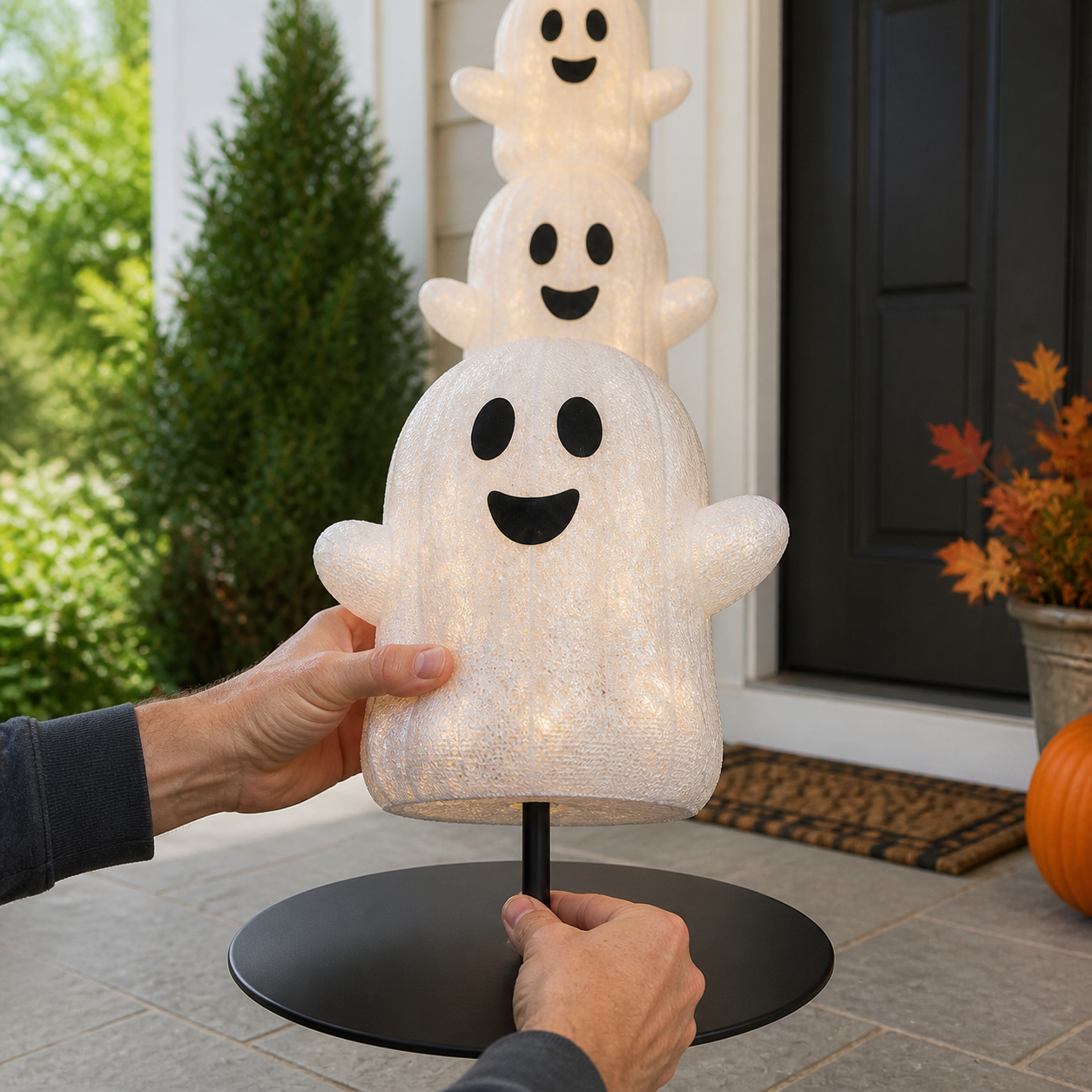 Détail du fantôme inférieur