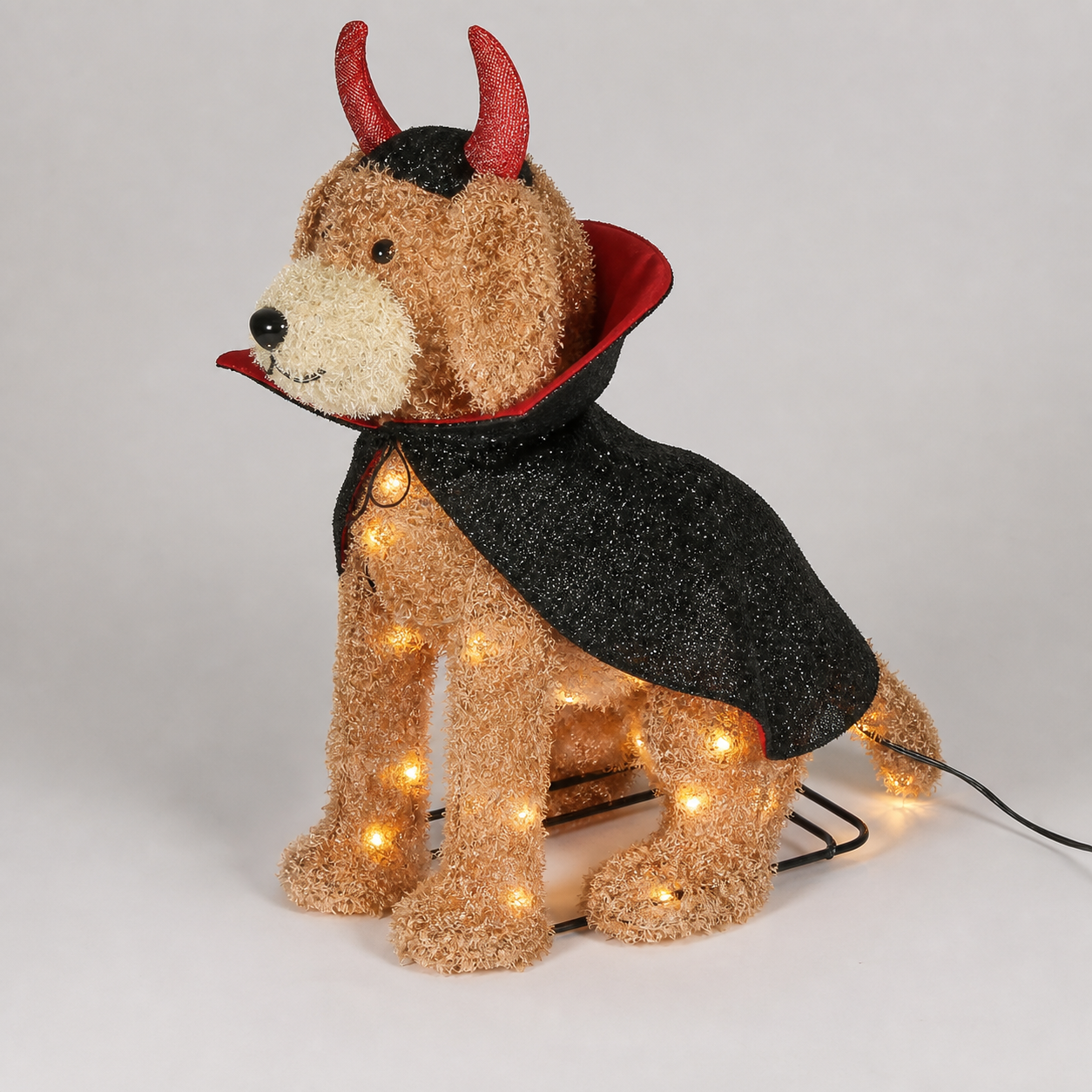 🐾 Chien Doodle lumineux diabolique de 71 cm - pr&eacute;sentation 5