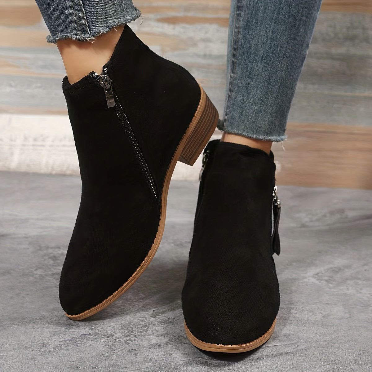 Seren Double-Zip Ankle Boots view 5