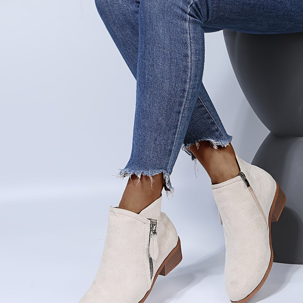 Seren Double-Zip Ankle Boots view 4