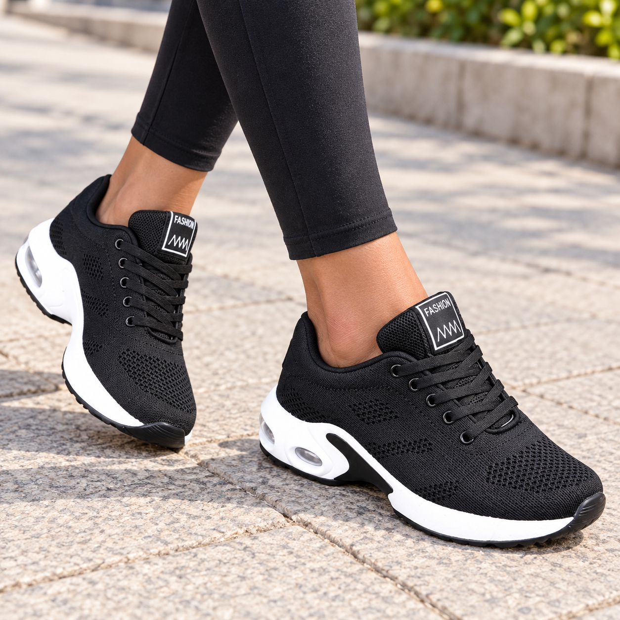 A fresh take on your daily look. On-foot product styling.
