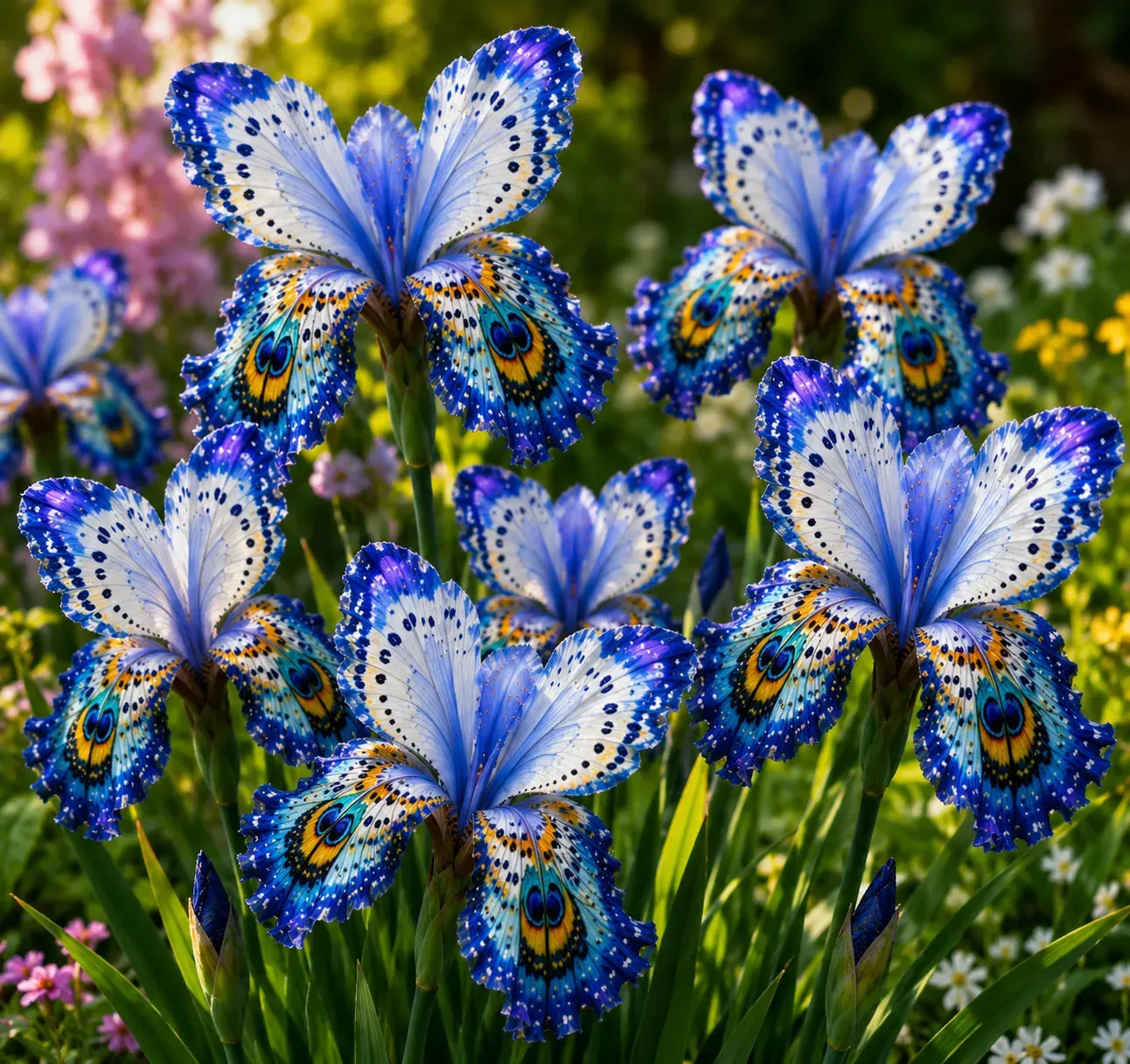 🏠🦋 Butterfly Iris Bulbs 💥 Stunning Blooms, Easy to Grow