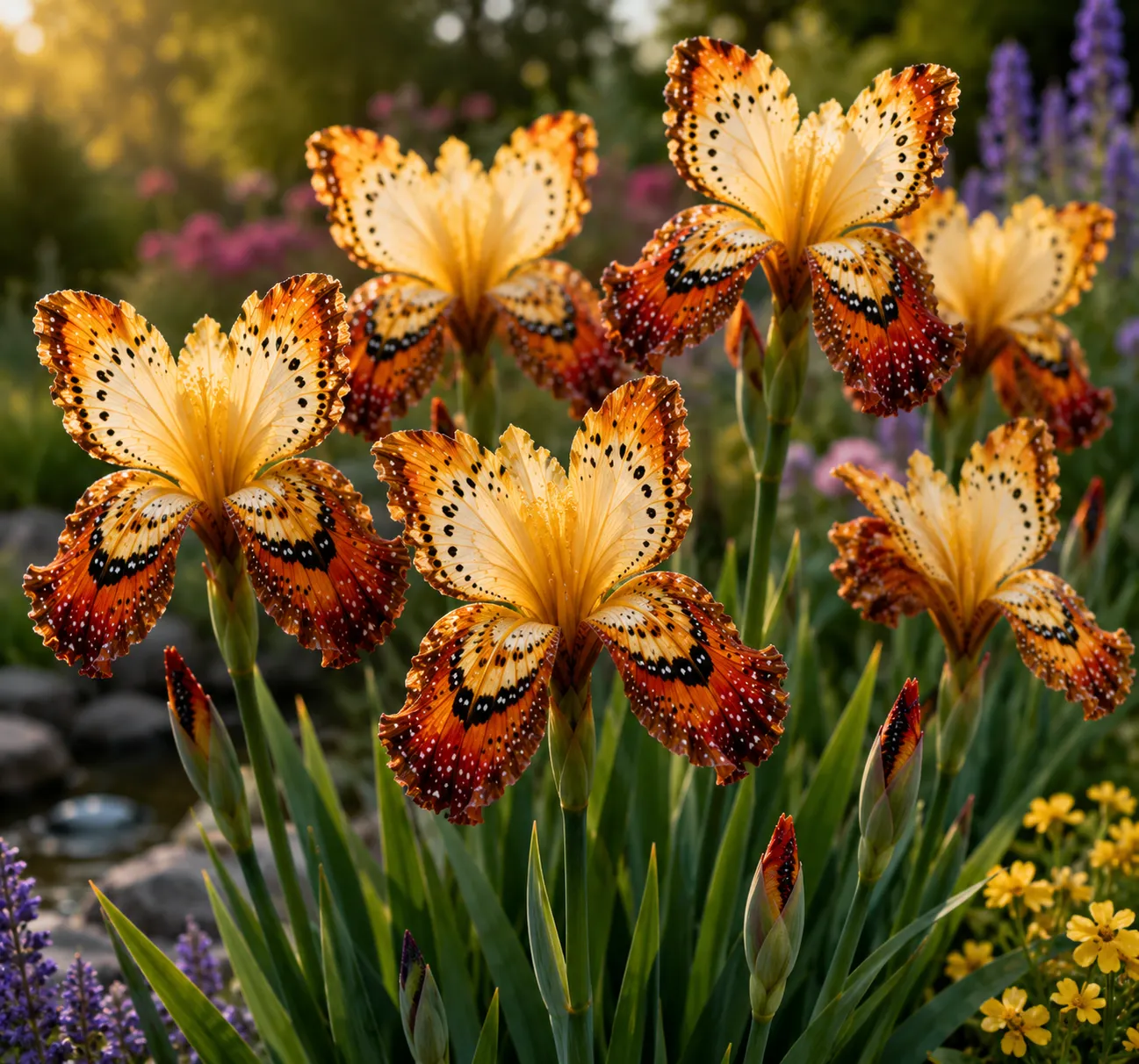 🏠🦋 Butterfly Iris Bulbs 💥 Stunning Blooms, Easy to Grow