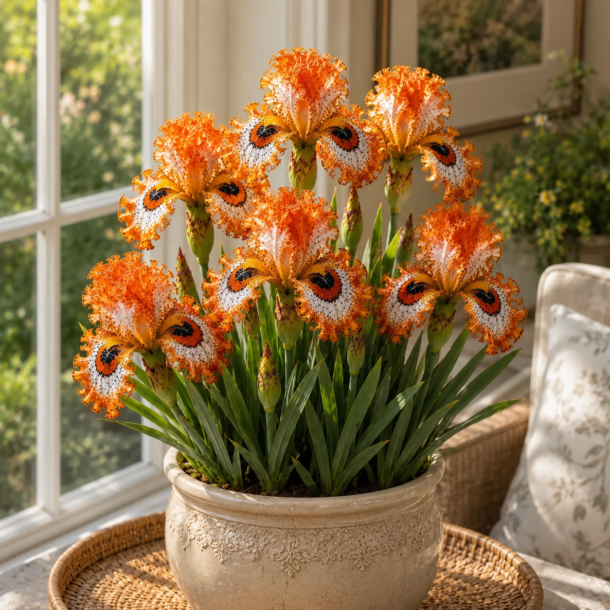 🌸Rare Tropical Fish Iris Bulb Series –#3 Clownfish
