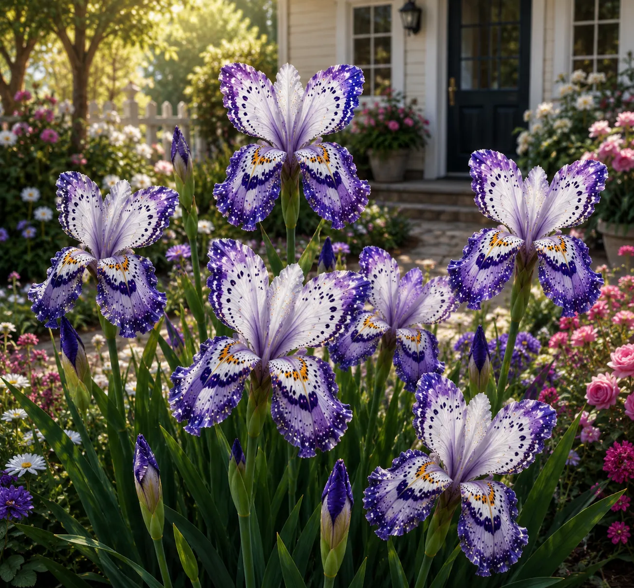 🏠🦋 Butterfly Iris Bulbs 💥 Stunning Blooms, Easy to Grow