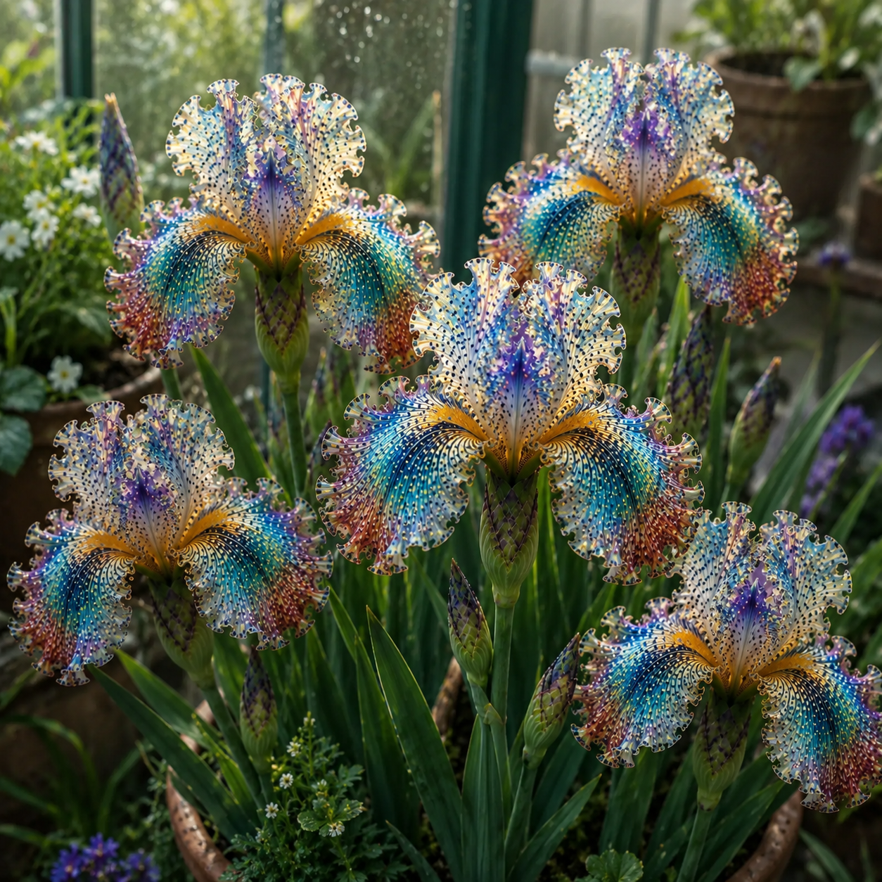 🌸Rare Tropical Fish Iris Bulb Series—#8 Guppy