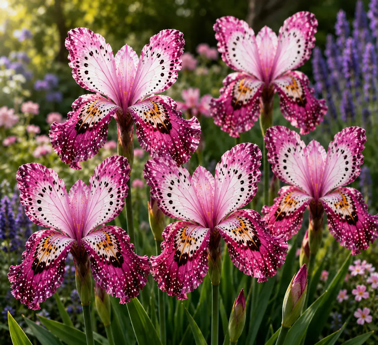 🏠🦋 Butterfly Iris Bulbs 💥 Stunning Blooms, Easy to Grow