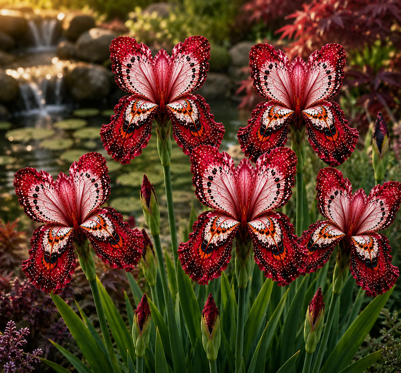 🏠🦋 Butterfly Iris Bulbs 💥 Stunning Blooms, Easy to Grow