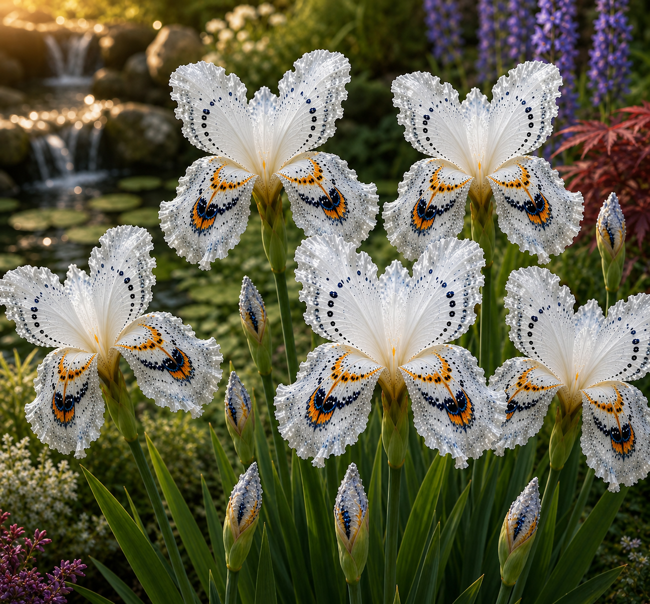 🏠🦋 Butterfly Iris Bulbs 💥 Stunning Blooms, Easy to Grow