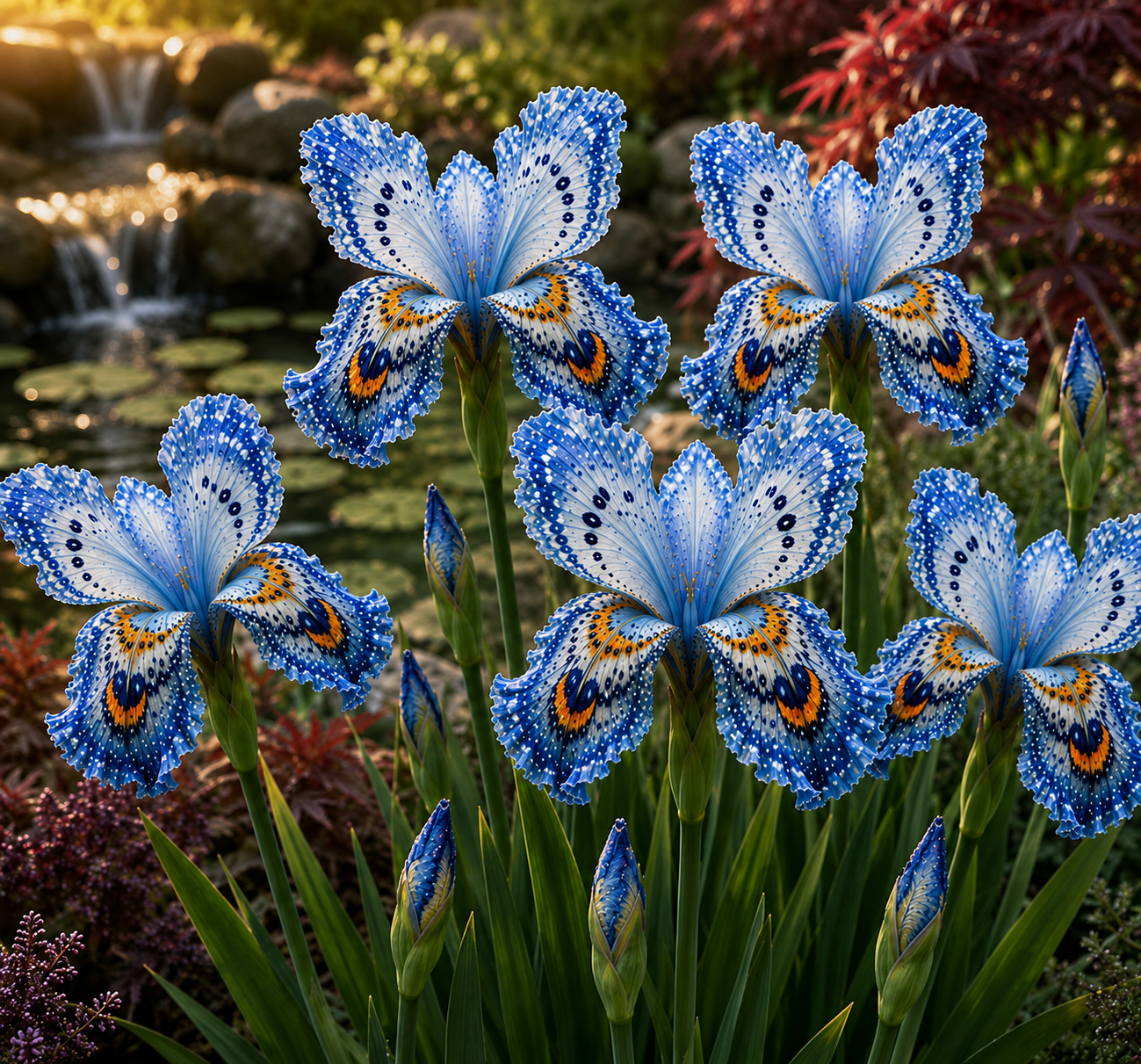 🏠🦋 Butterfly Iris Bulbs 💥 Stunning Blooms, Easy to Grow