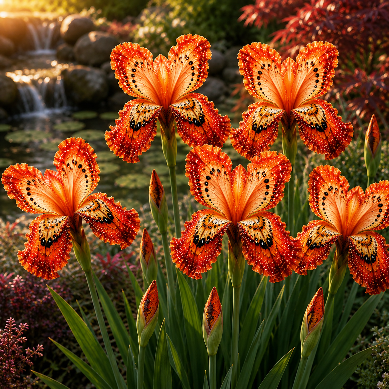 🏠🦋 Butterfly Iris Bulbs 💥 Stunning Blooms, Easy to Grow
