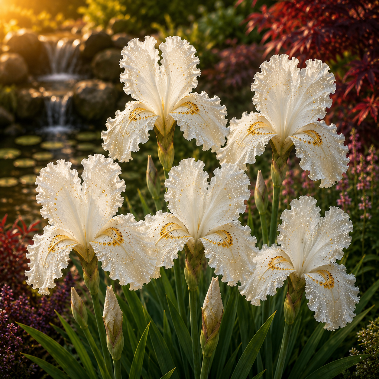 🏠🦋 Butterfly Iris Bulbs 💥 Stunning Blooms, Easy to Grow
