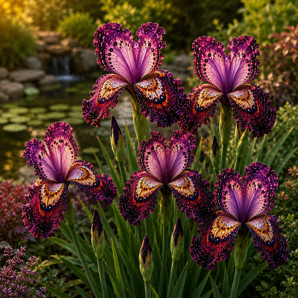 🏠🦋 Butterfly Iris Bulbs 💥 Stunning Blooms, Easy to Grow
