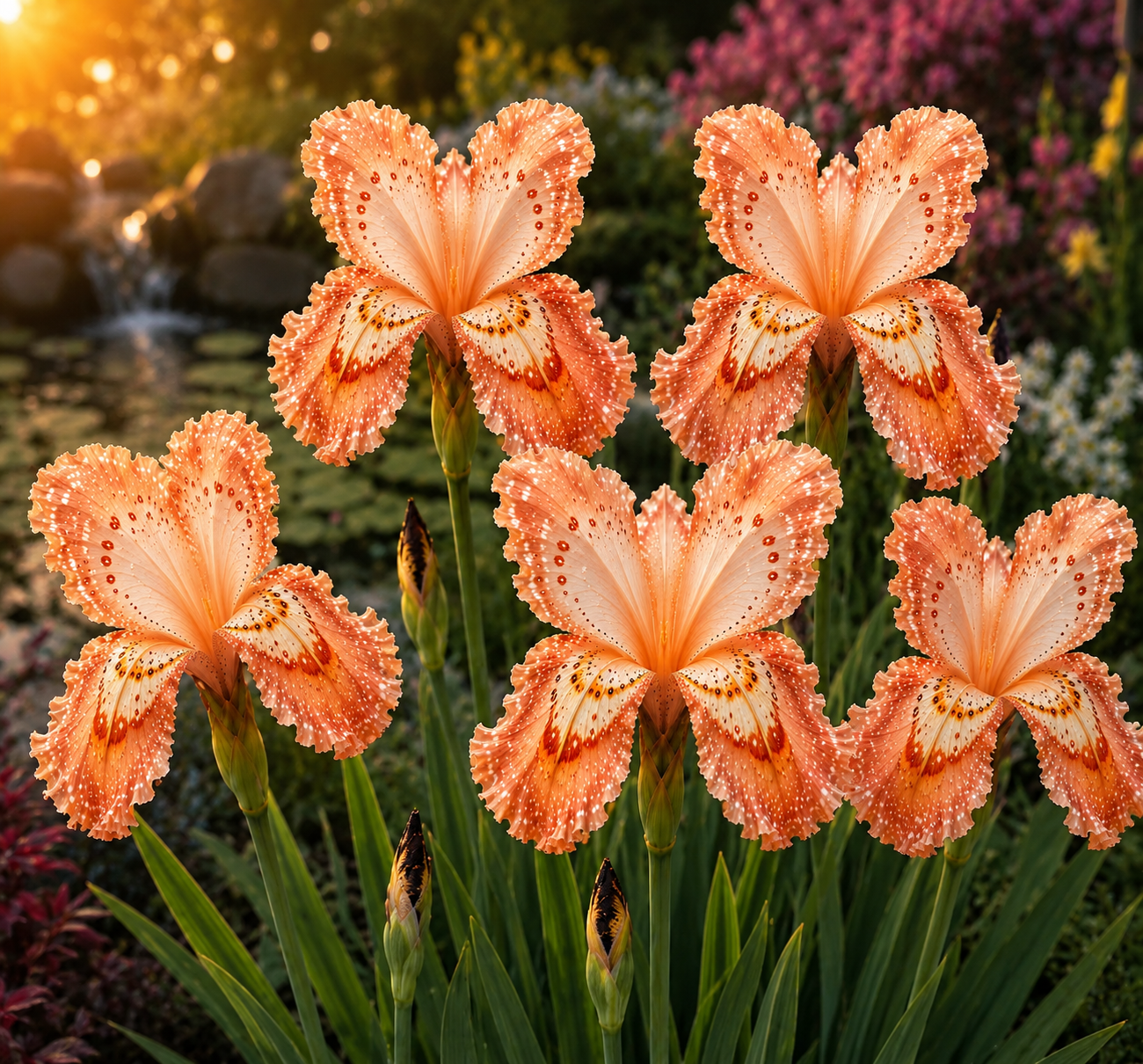 🏠🦋 Butterfly Iris Bulbs 💥 Stunning Blooms, Easy to Grow
