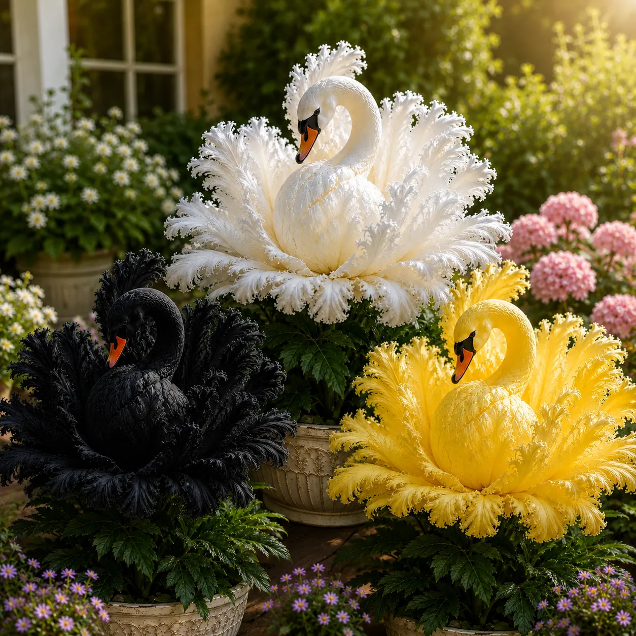 🦢Rare Swan Flower Bulbs