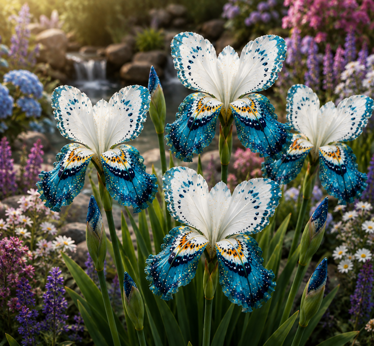 🏠🦋 Butterfly Iris Bulbs 💥 Stunning Blooms, Easy to Grow