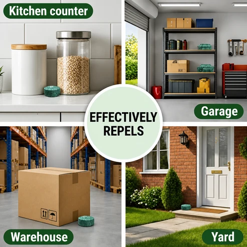 Natural Rodent Repellent Balls For Indoor Use — Protects Furniture From Chewing, Freshens Air With A Gentle, Long-lasting Scent