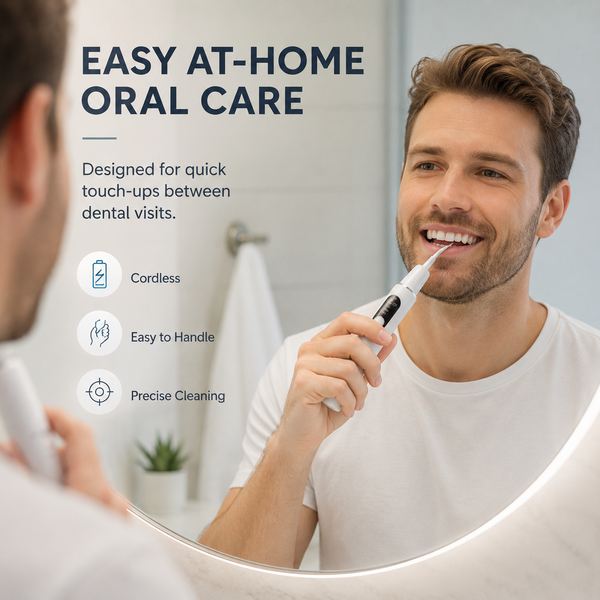 Ultrasonic Dental Cleaner For Home Use, Intelligent Ultrasonic Cleaning Device For Removing Tartar, Personal Care Dental Beauty Device