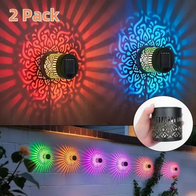 Mandala Projection Wall Sconce