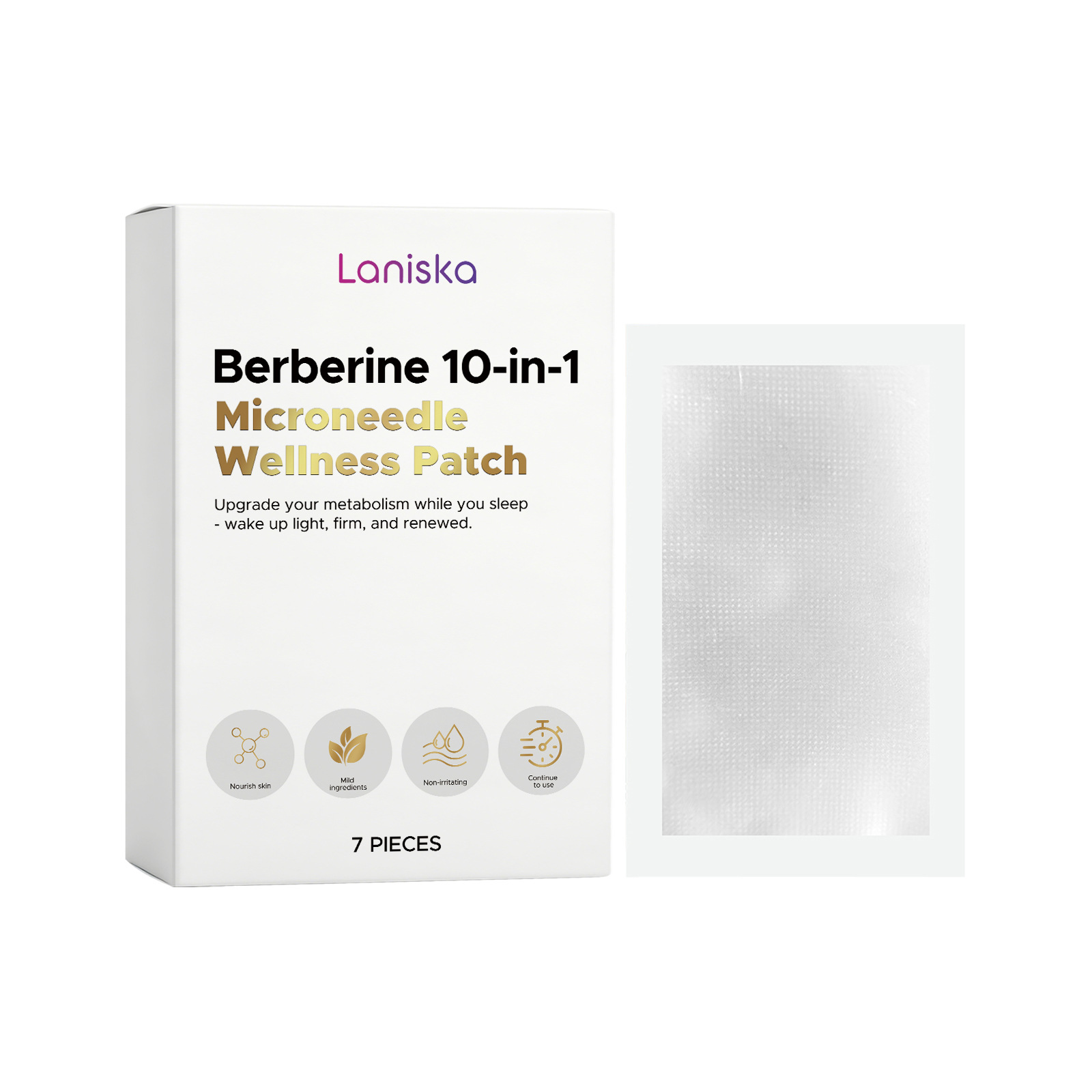 [Laniska Body Shaping Patch – Breathable & Skin-friendly Daily Care For Lightweight Firming, Toning & Body Contouring