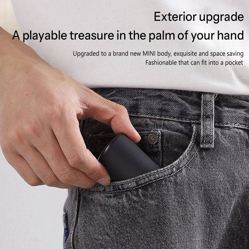 Small Electric Men's Travel Portable Beard Knife That Can Be Washed And Given Away To Boyfriends. Shaving Knife With Rotating Multiple Blade Heads