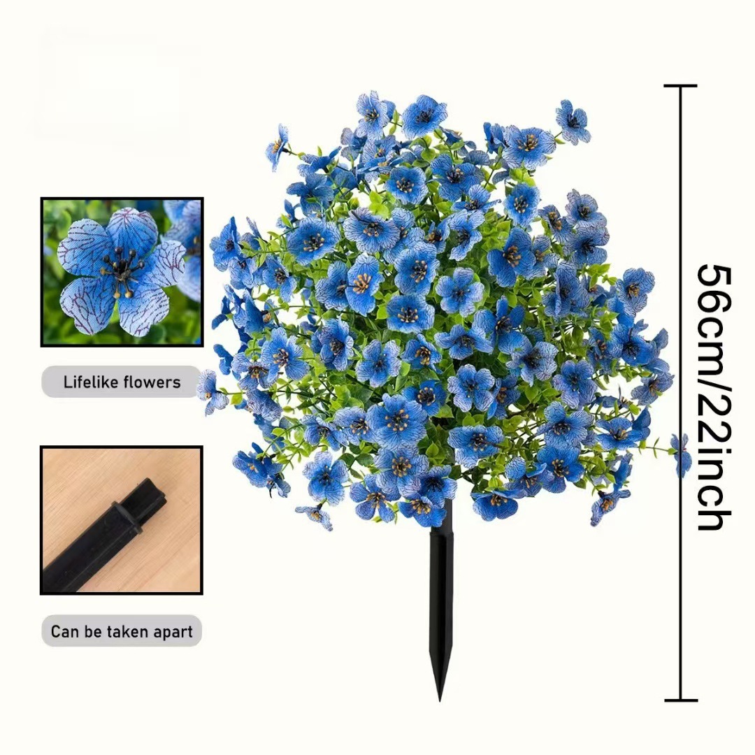 【All Season Artificial Flower Stakes Indoor & Outdoor】
