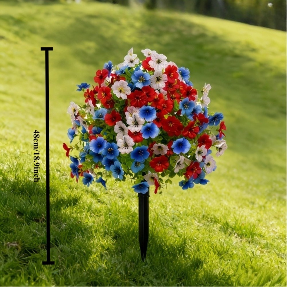 【All Season Artificial Flower Stakes Indoor & Outdoor】