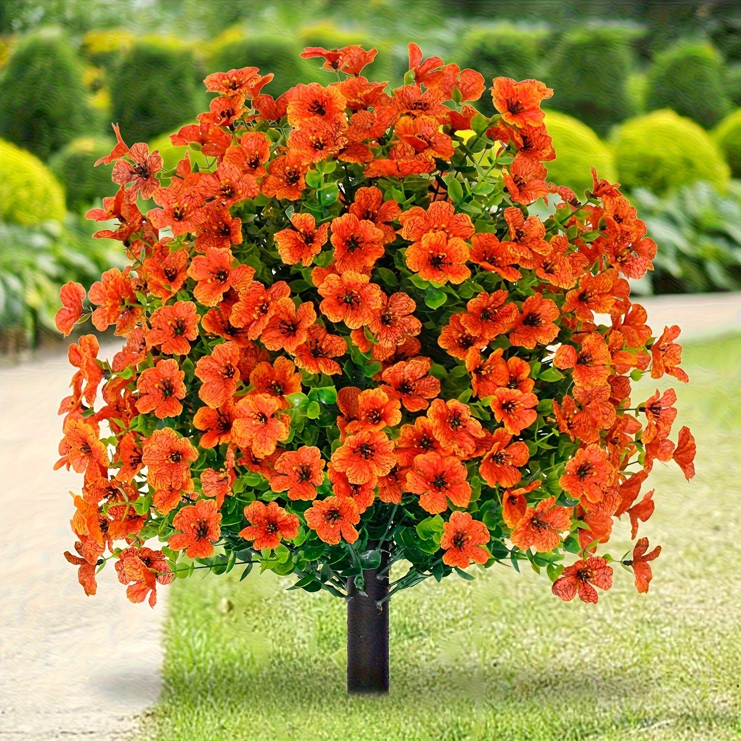 【All Season Artificial Flower Stakes Indoor & Outdoor】