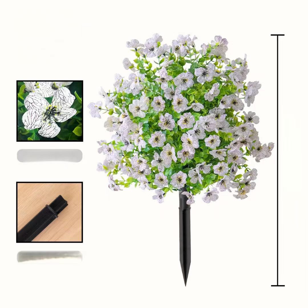【All Season Artificial Flower Stakes Indoor & Outdoor】