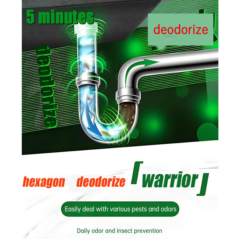 Pipeline Deodorization, Condensation Beads, Bathroom, Kitchen, Sewage Pipe, Toilet Odor, Floor Drain, Dissolution, Deodorization, Deodorization, And Removal Of Small Flying Insects