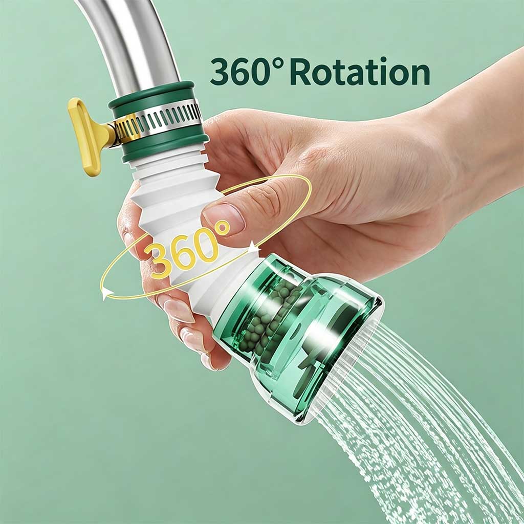 []Faucet Filter, Household Tap Water Purifier, Showerhead