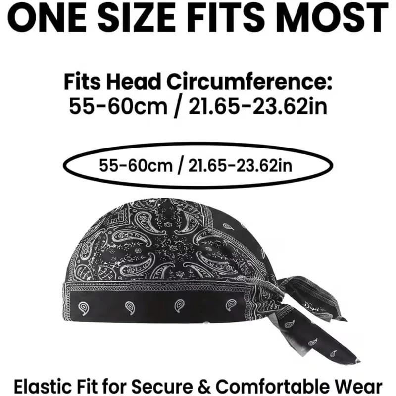 Paisley Cooling Headscarf Cap