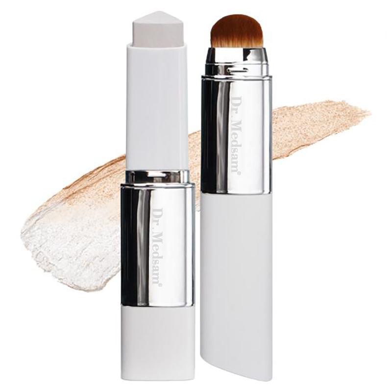 2-in-1 Color-changing Foundation Stick With Dual-ended Brush