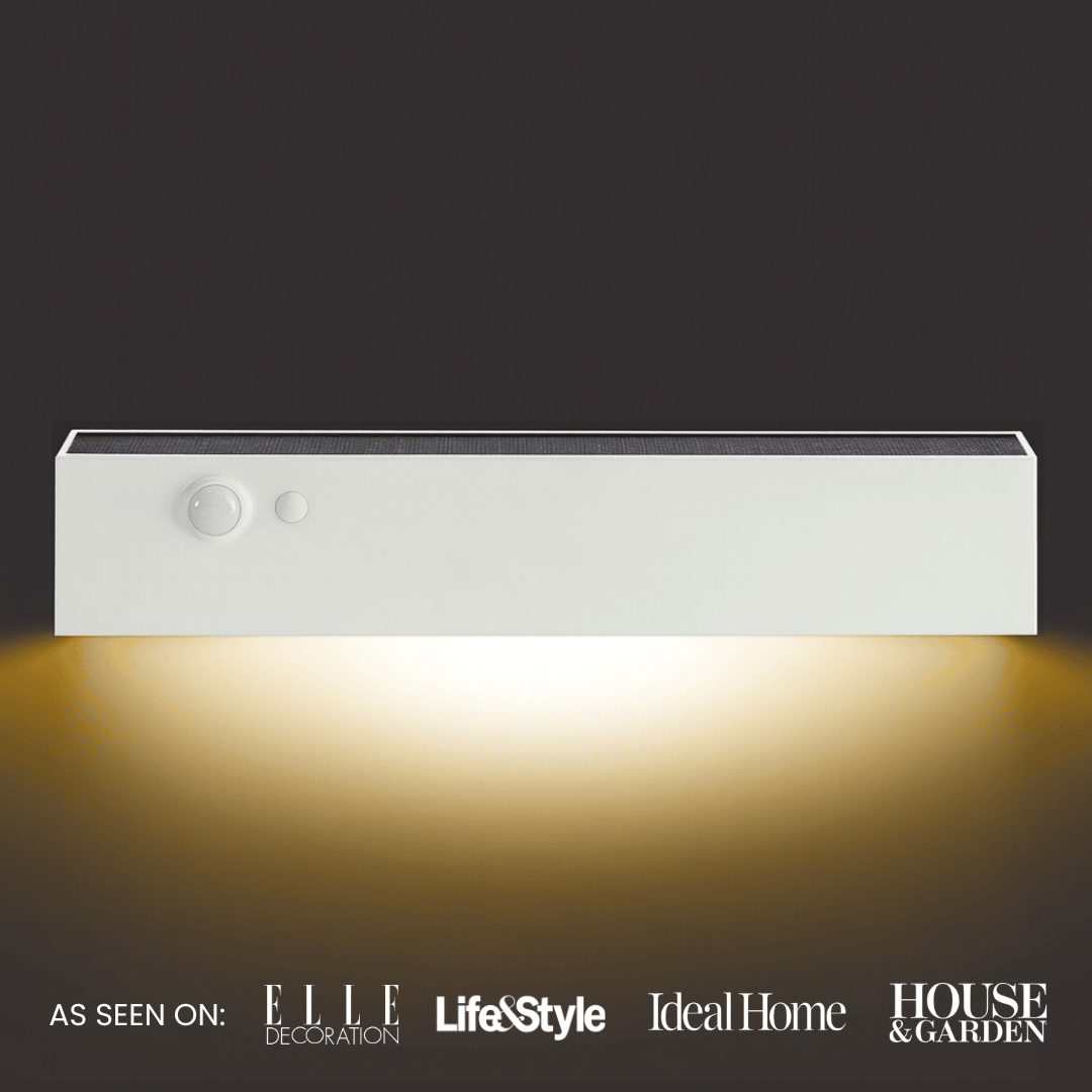 Solar Rectangular Wall Lamp, Outdoor Courtyard Lighting, Street Lamp, Household Garden Waterproof Wall Washing Lamp
