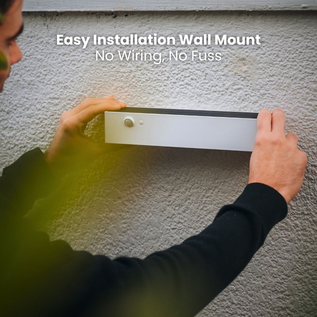 Solar Rectangular Wall Lamp, Outdoor Courtyard Lighting, Street Lamp, Household Garden Waterproof Wall Washing Lamp