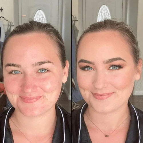 2-in-1 Color-changing Foundation Stick With Dual-ended Brush