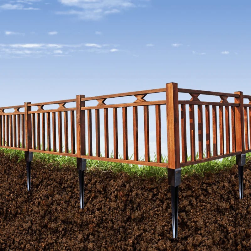 Fence Repair Anchors And Metal Reinforcements For Fences