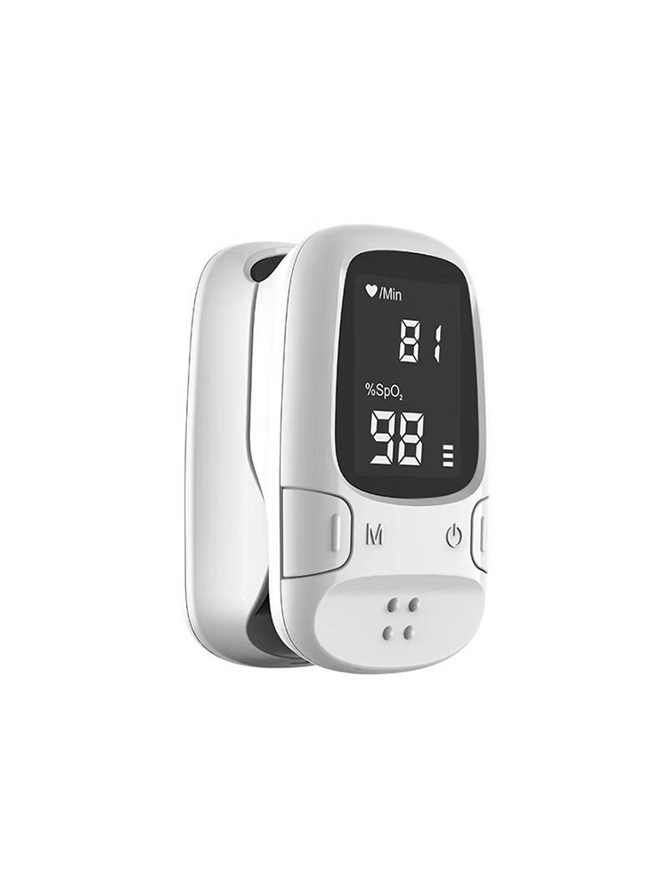 Finger-clip Pulse Oximeter, Pulse Oxygen Saturation Monitor, Heart Rate Monitor, Monitoring Device