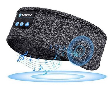 Bluetooth Sports Headband Yoga Headscarf Sleep Bluetooth Earphones Eye Mask Dual-use Outdoor Fitness Call Earphones