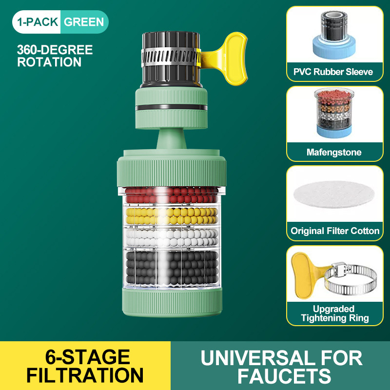 []Faucet Filter, Household Tap Water Purifier, Showerhead
