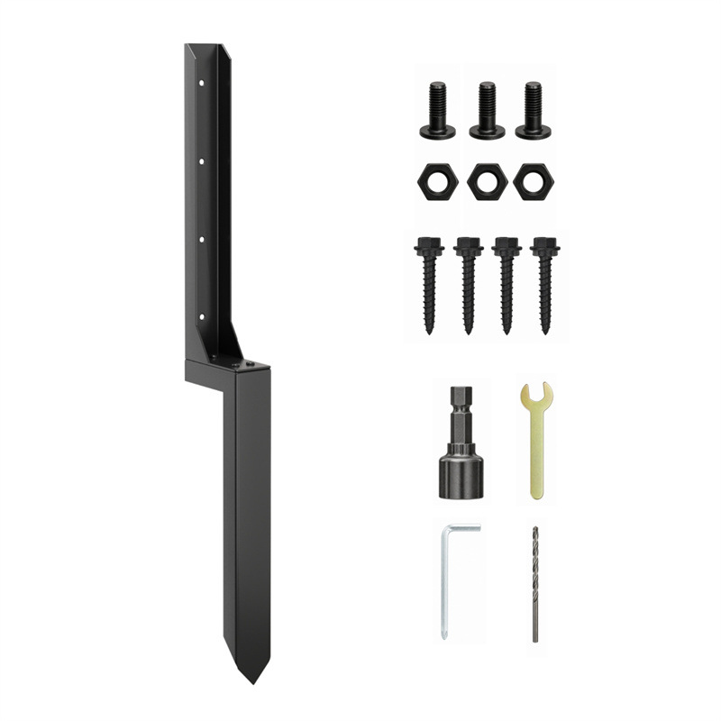 Fence Repair Anchors And Metal Reinforcements For Fences