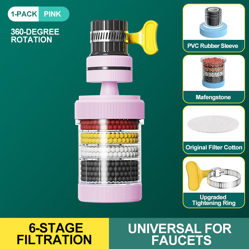 []Faucet Filter, Household Tap Water Purifier, Showerhead