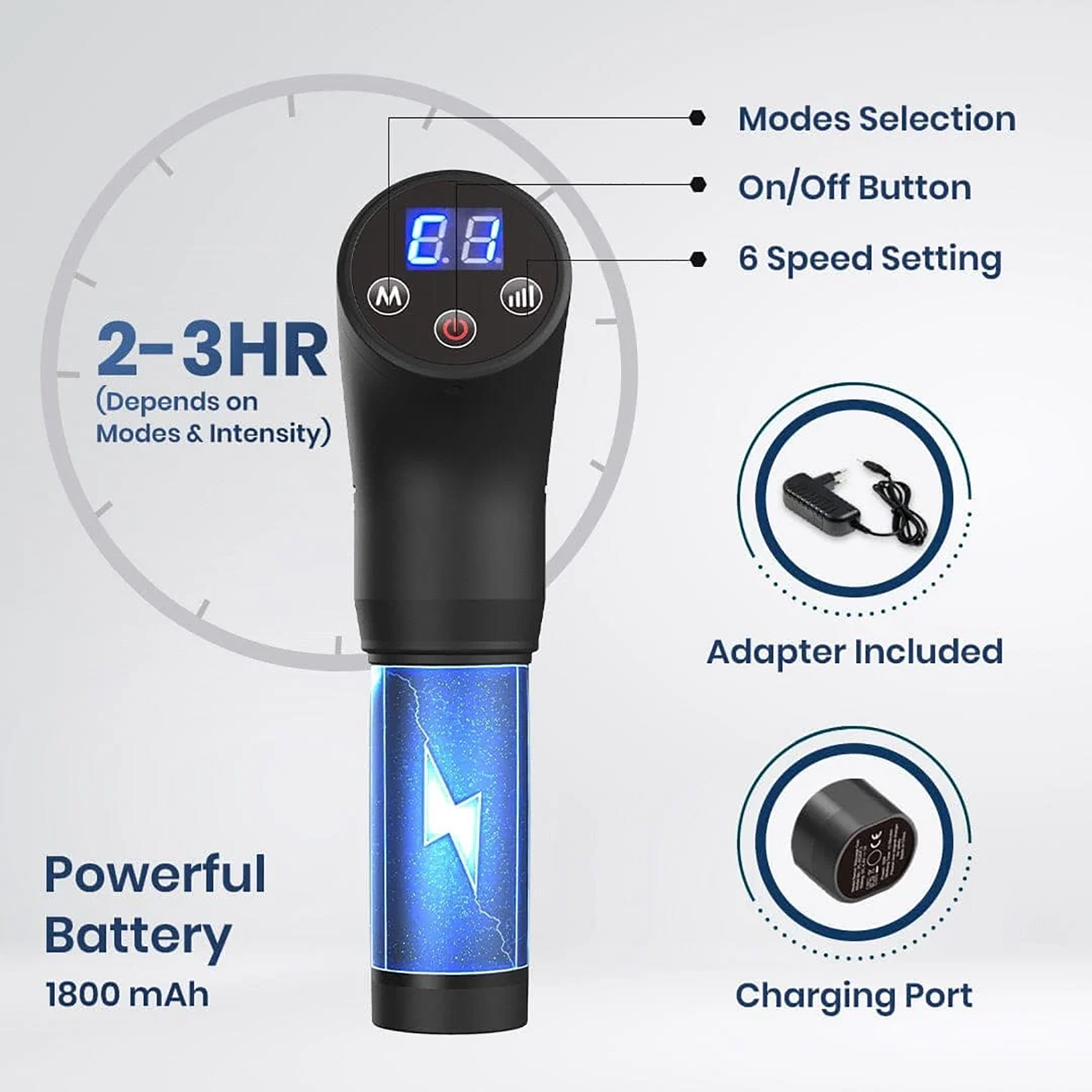 Cordless Massager Gun