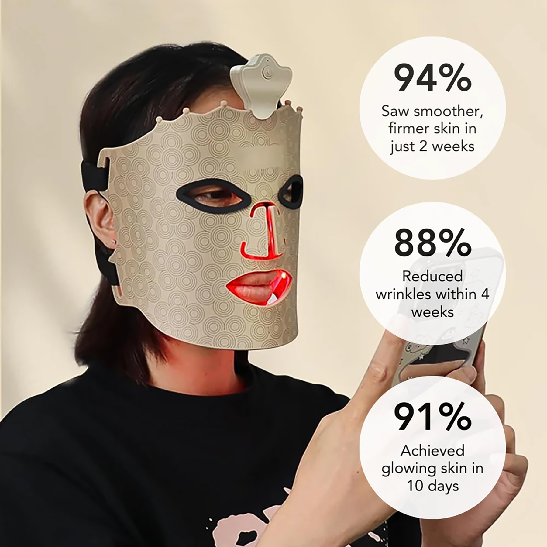 Face Mask Light Therapy 